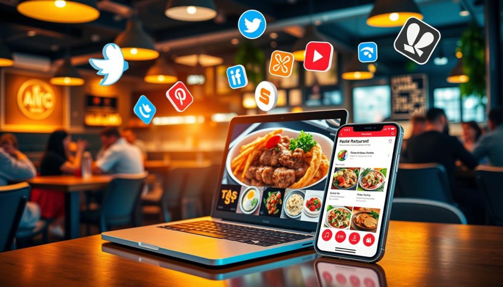 Publicidade online para restaurantes