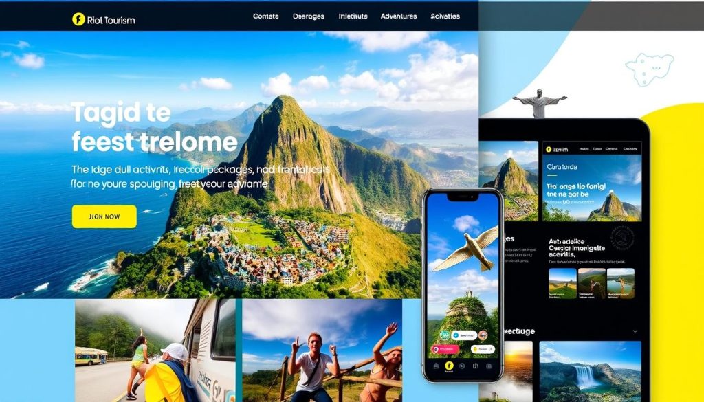 Site Responsivo para Turismo