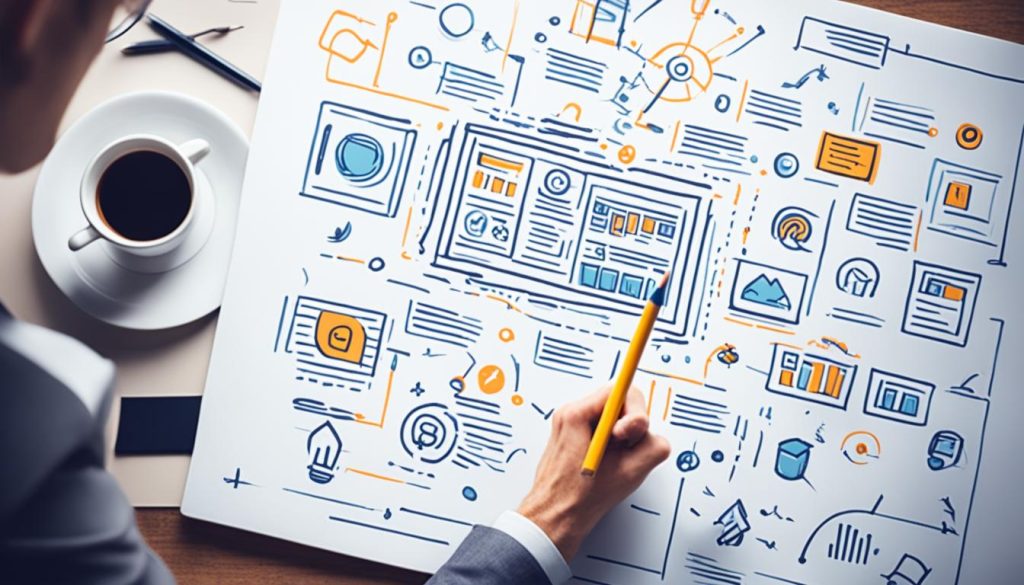 criação de wireframes